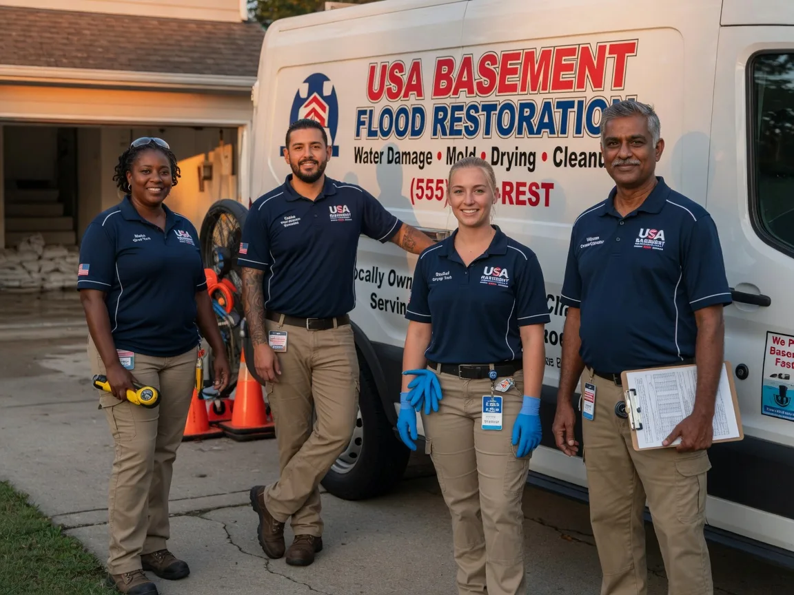 Basement Flood Cleanup company in Coats, NC
