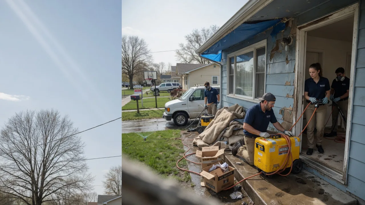 Basement Flood Cleanup in Coats, NC near me